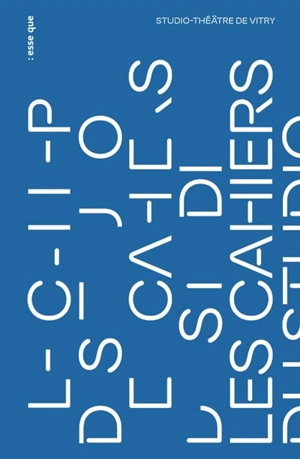 Les cahiers du studio, n° 1