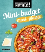 Mini-budget, maxi plaisir - Mélanie Martin