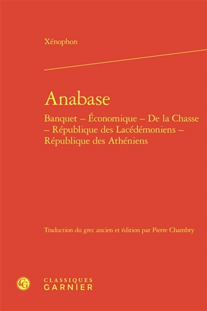 Anabase - Xénophon