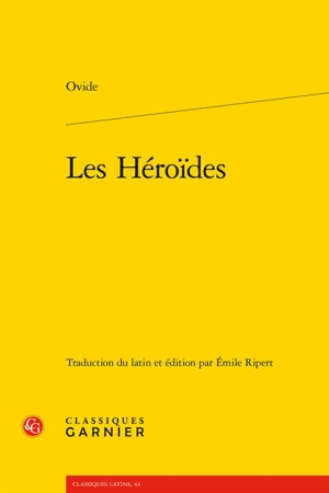 Les Héroïdes - Ovide