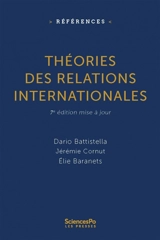 Théories des relations internationales - Dario Battistella
