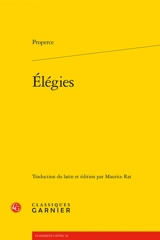Elégies - Properce