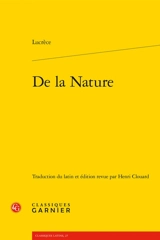 De la nature - Lucrèce