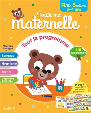 Toute ma maternelle, petite section, 3-4 ans : tout le programme : nouveau programme - Guy Blandino