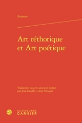 Art réthorique. Art poétique - Aristote