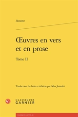 Oeuvres en vers et en prose. Vol. 2 - Ausone