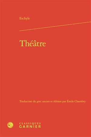 Théâtre - Eschyle