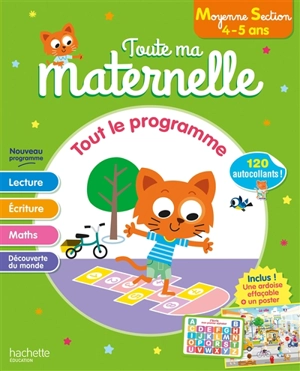 Toute ma maternelle, moyenne section, 4-5 ans : tout le programme - Guy Blandino