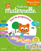 Toute ma maternelle, moyenne section, 4-5 ans : tout le programme - Guy Blandino