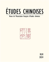 Etudes chinoises, n° 43