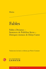 Fables. Fables. Sentences - Phèdre