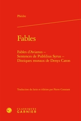 Fables. Fables. Sentences - Phèdre