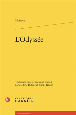 L'Odyssée - Homère