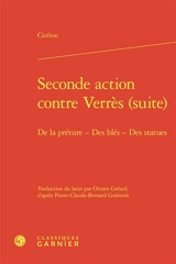 Seconde action contre Verrès (suite) : de la préture, des blés, des statues - Cicéron