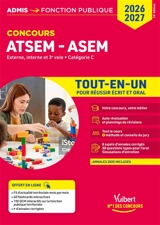 Concours ATSEM, ASEM : externe, interne et 3e voie, catégorie C : tout-en-un, concours 2026-2027 - Elodie Laplace