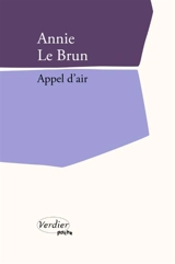 Appel d'air - Annie Le Brun
