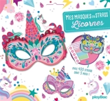 Mes masques en strass : Licornes nouvelle édition : Avec 400 strass dont 5 maxi !