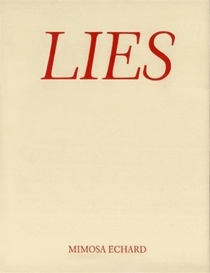 Lies : Mimosa Echard