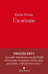 Un séisme - Emilie Frèche