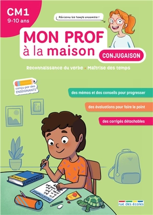 Conjugaison CM1, 9-10 ans : reconnaissance du verbe, maîtrise des temps - Gaëtan Serra