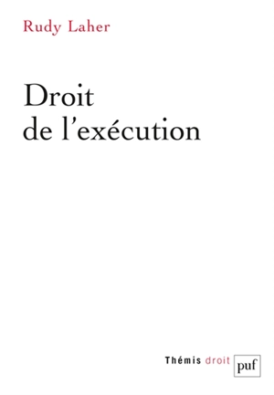 Droit de l'exécution - Rudy Laher