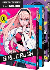 Girl crush : pack découverte 2 + 1 gratuit - Midori Tayama