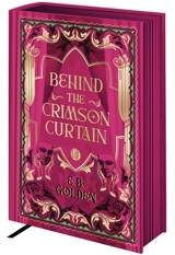 Behind the crimson curtain - E.B. Golden
