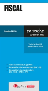 Fiscal : toute la fiscalité applicable en 2026 - Damien Falco