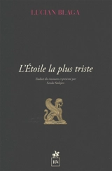 L'étoile la plus triste - Lucian Blaga