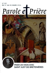 Parole et prière - Mars 2026 - Collectif
