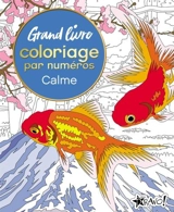 Grand livre de coloriage par numéros : Calme - David Woodroffe