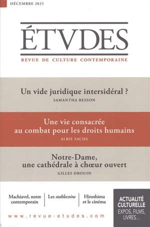 Etudes, n° 4332