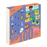 100 jeux pour super futés : 3-4 ans, petite section - Sandra Lebrun