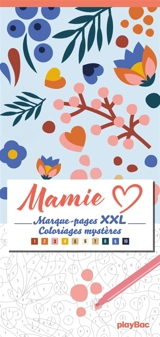 Mamie : Marque-pages XXL : Coloriages mystères