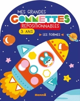 Mes grandes gommettes repositionnables : 3 ans : Les formes