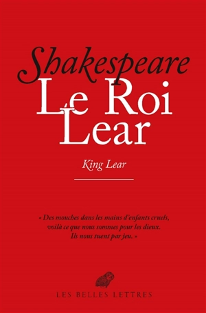 Le roi Lear. King Lear - William Shakespeare