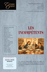 Europe & Orient, n° 41. Les incompétents
