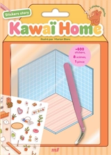 Kawaï home : stickers story - Marion Blanc