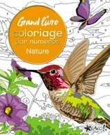 Grand livre de coloriage par numéros : Nature - David Woodroffe