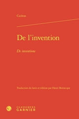De l'invention. De inventione - Cicéron