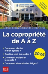 La copropriété de A à Z : 2026 - Sylvie Dibos-Lacroux