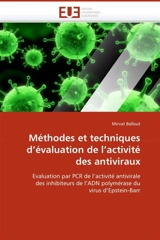 Méthodes et techniques d'évaluation de l'activité des antiviraux