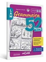 52 LECONS A MANIPULER EN GRAMMAIRE Cycle 2 et 3 (Livre + ressources numériques) - Delphine GUICHARD