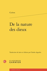 De la nature des dieux - Cicéron