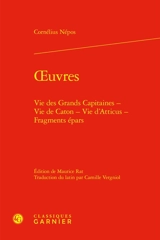 Oeuvres - Cornelius Nepos