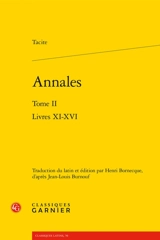 Annales. Vol. 2. Livres XI-XVI - Tacite