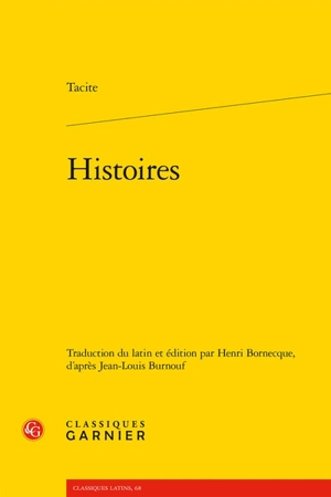 Histoires - Tacite
