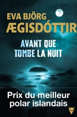 Avant que tombe la nuit - Eva Björg Aegisdottir