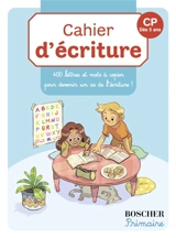 Cahier d'écriture CP, dès 5 ans : 400 lettres et mots à copier pour devenir un as de l'écriture ! - Gérard Sansey