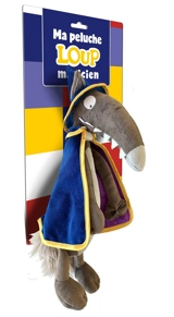 Ma peluche de loup magicien - Orianne Lallemand